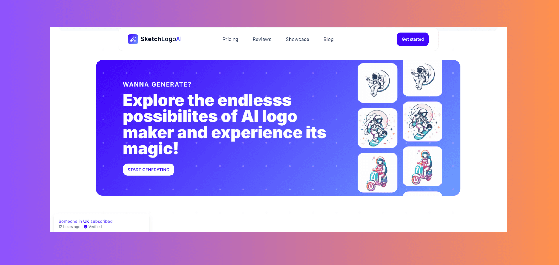 Explore the endless possibilities of AI logo maker and experience its magic!